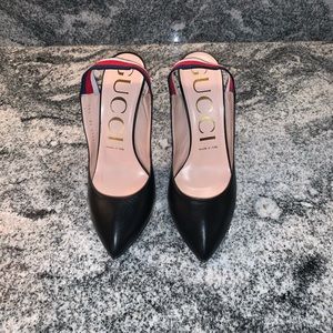 Gucci Slingback Pumps 38